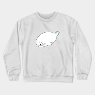 Sleepy Seal Pup Crewneck Sweatshirt